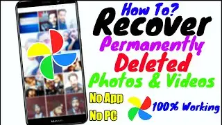 How To Recover Deleted Photos & Videos In Mobile Without Backup | Recover Permanently Deleted Files