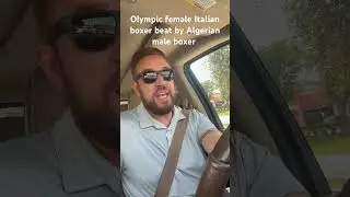 Olympic female Italian boxer beat by Algerian male boxer, transgender issues gender, sports problems