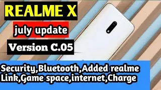 Realme x july update 2020| Realme x july update feature | realmex c.05 update | TECH BUDDY