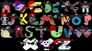 Alphabet Reverse toy (All Letter..) BUT THEY ALL PIRATES
