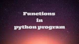 Learn How to Use Functions in Python | Beginner-Friendly Tutorial