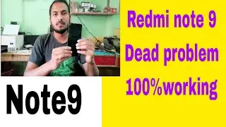 Redmi note 9 dead problem|Redmi note 9 dead solution|MI note 9 dead problem solution 