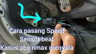 cara akali nmax modul abs rusak nyala tampa ganti ecu baru modal sensor sped beat