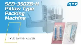 Pharmaceutical Pillow Packaging Machine Working Video (SED PHARMA)