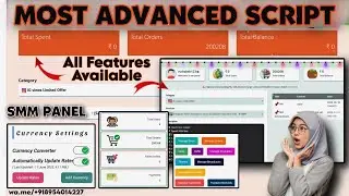 Most Advanced smm panel script | Smm panel | Latest Smm panel script |