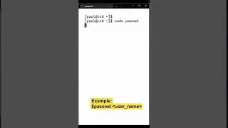 How to Change Password in Linux? | Linux Passwd Command | Linux Basics Admin in 1 min