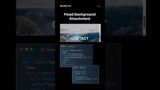 Parallax like Effect using background attachment in CSS