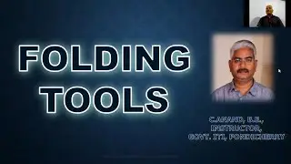 Folding Tools - Sheet metal work, Angle Steel, Folding Bar, Stakes, C Clamp, Mallet, Speaker box
