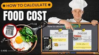 How to calculate Food Cost Percentage I Monthly Food Cost I Plate Cost I Examples I FoodCost Control