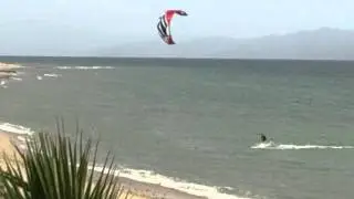 Kite surfing in La Ventana Baja California Sur Mexico