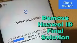Huawei P40 lite JNY-LX1. Remove Huawei ID, Bypass FRP. SigmaKey.