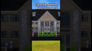 Making a Horse Ranch Entrance! 