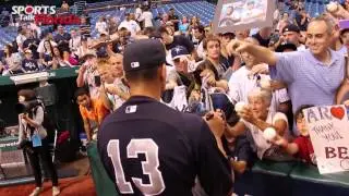 Yankees Alex Rodriguez Signing Autographs At The Trop (Zealous Fan)