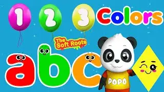 Learn ABC Phonics Shapes Numbers Colors | Preschool Learning Videos For 3 Year Olds | 