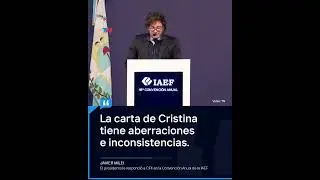 El Presidente le respondió a CFK en la Convención Anual de la IAEF: 