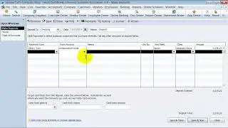 QuickBooks - American Express Payment Received 2011