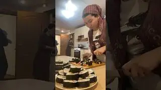 Суши дайындау, оп-оңай рецепт ☺️. 