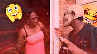 SCARING MY MOM WITH A MONTER MASK || Hilarious Prank