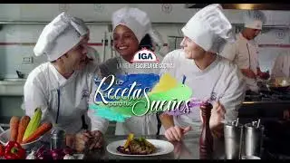 La Receta Para tus Sueños está en IGA. ¡La mejor escuela de cocina!