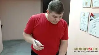 0 536 Нож Финка НКВД Звезда, сталь 95х18, рукоять пластик, красная проставка, мельхиор