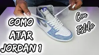 ⚠️COMO ATAR JORDAN 1 HIGH / 2024 / (La GUIA DEFINITIVA) How to LACE JORDAN 1 HIGH✅
