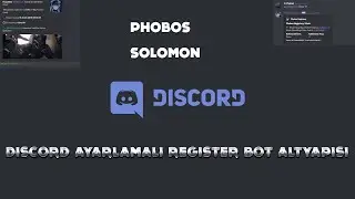 DİSCORD | V12 AYARLAMALI REGİSTER BOTU ALTYAPISI