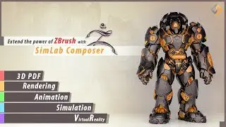 SimLab Composer integration with ZBrush
