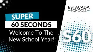 S60 9/3: Welcome To The New School Year!