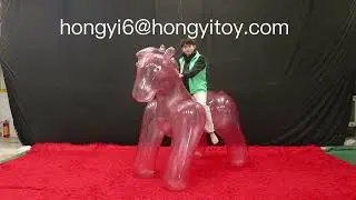 custom inflatable horse