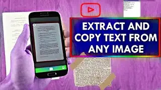 how to copy text from image in phone | PC | how to copy text from book to phone