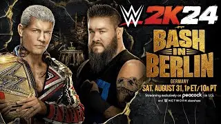 WWE Bash in Berlin - Cody Rhodes vs Kevin Owens for the WWE Championship (WWE 2K24)