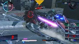 Gundam Versus | Io (Full Armor Gundam) vs. Daryl (Psycho Zaku)