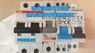 Interruttore magnetotermico Funzioni