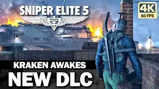 SNIPER ELITE 5 | KRAKEN AWAKES | Gameplay Walkthrough NEW DLC MISSION [4K 60FPS] - No Commentary