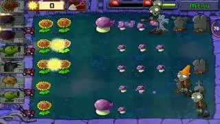 Jogando planta vs zumbi no celular