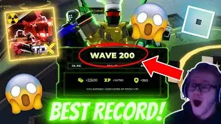 #roblox #tdx Wave 200 NEW RECORD! (Retirement?)