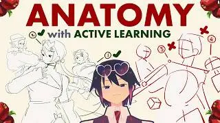 how to draw PERFECT poses for people struggling with anatomy (a tutorial)