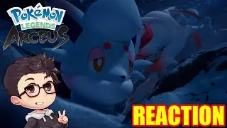 KITA REACTS: Hisuian Zorua and Zoroark in Pokemon Legends Arceus!!