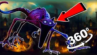 360° VR Video | Finding Cat Nap Monster | Poppy Playtime Chapter 3 VR Video
