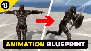 Cómo ANIMAR PERSONAJES en UNREAL ENGINE 5 (Principiante) Animation Blueprint, Blend Spaces y Mixamo