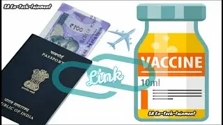 How to link Covid 19 Vaccine Certificate and Passport || In Tamil || COWIN