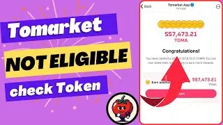Tomarket Airdrop Allocation & $TOMA Withdrawal | Tomarket Account Banned | Tomarket Not Elligible |