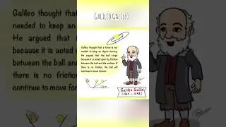 Aristotle - Galileo - Newton | Newton's first law of motion | Science Fun | Physics Facts