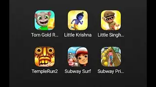 Litte Singham Run|Little Krishna Run|Tom Gold Run|Temple Run| #runninggames,#cartoons,#kidscartoons