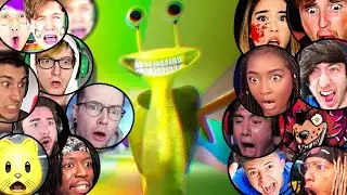 GAMERS REACT TO Slow Seline FIRST MEETING GARTEN OF BANBAN 3