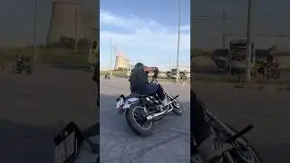 Как уйти от ДПС на мотике или полицейский разворот. 