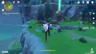 How to Fly with wind In genshin Impact