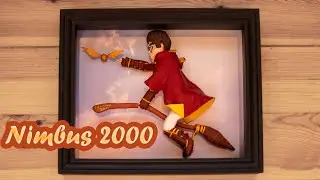 How to make Nimbus 2000 | Polymer Clay Tutorial