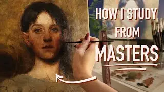 How to Make a MASTER COPY in Oils - Oil Painting Process