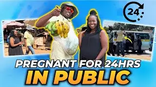 HUSBAND TRIES TO BE PREGNANT FOR A DAY!!!! IN PUBLIC **HILARIOUS**